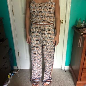 Patterned jumpsuit